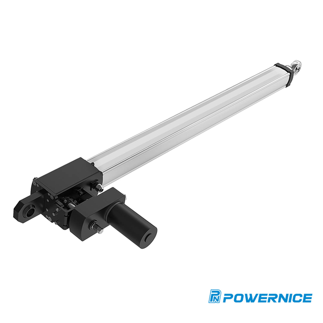 Attuatore lineare con inseguitore solare qualificato per motore fotovoltaico 24 V CC